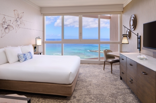 Club room with ocean view