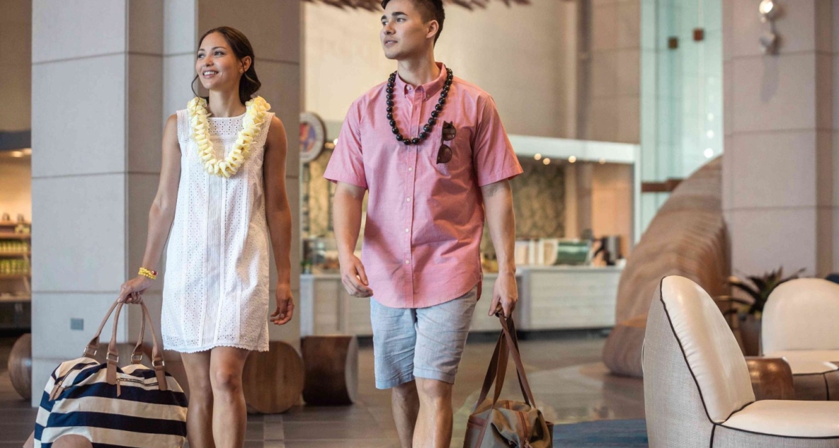 Couples luxury lifestyle Prince Waikiki