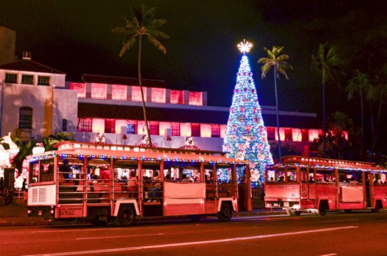Holiday Trolley Waikiki